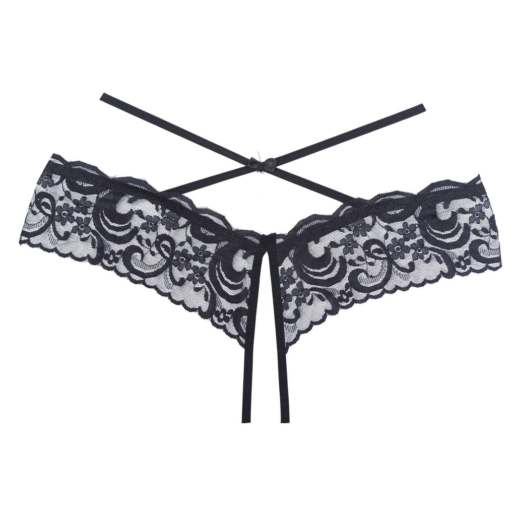 Bellvian™ Open Panty - Band Criss Cross Waist Straps