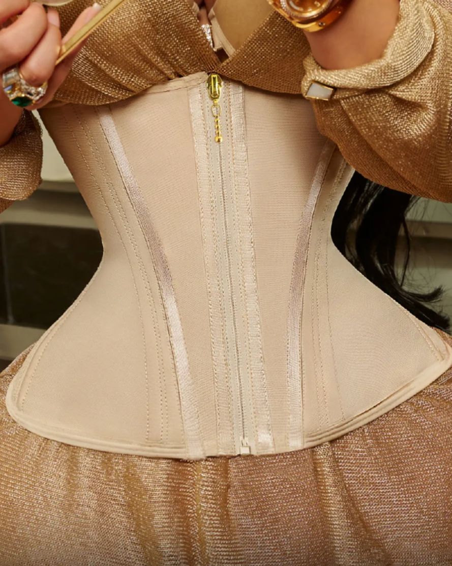 Bellvian™ Extreme Latex Waist-Cinching Corset Vest