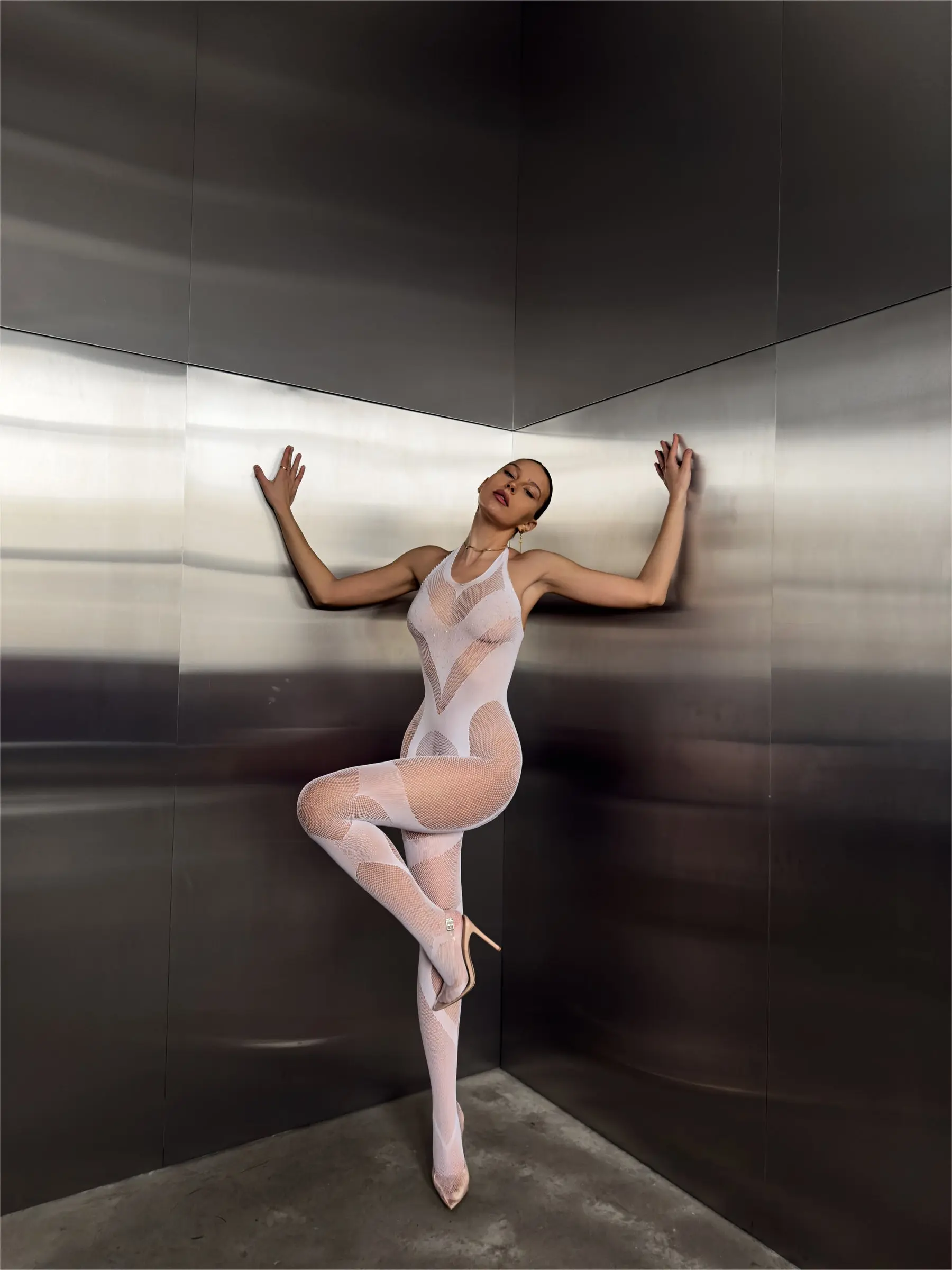 Bellvian™ Rhinestone Bodystocking