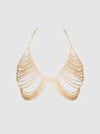 Chain Drape Bralette