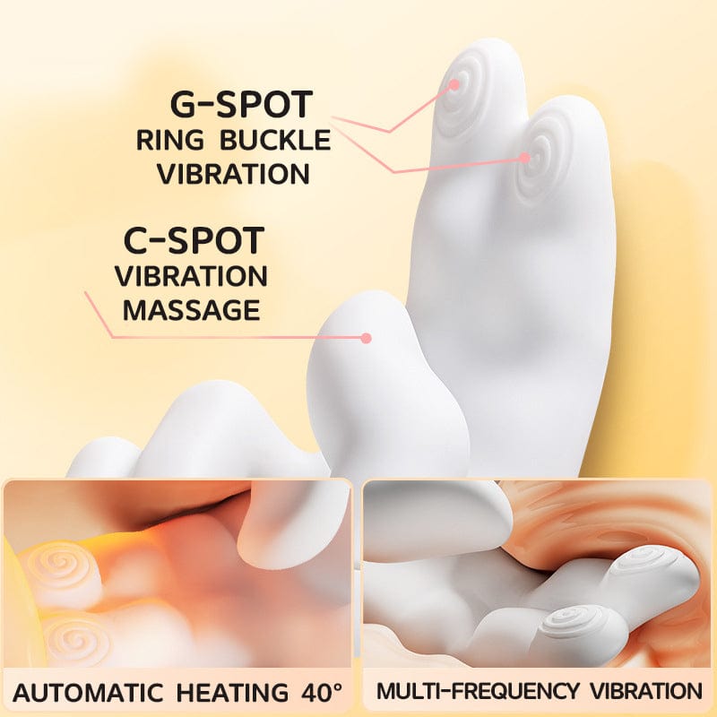 Bellvian™ Realistic Finger Flapping Clitoris G Spot Vibrator