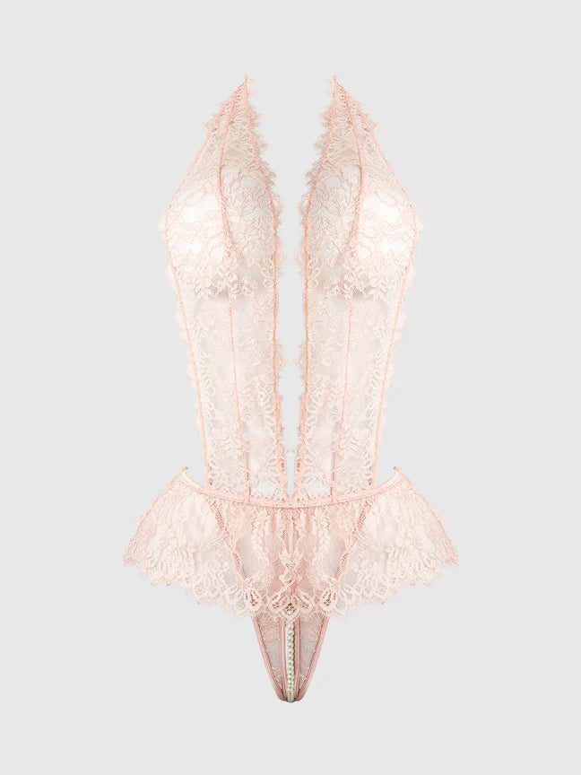 Jocelyn Lace & Pearl Ouvert Teddy