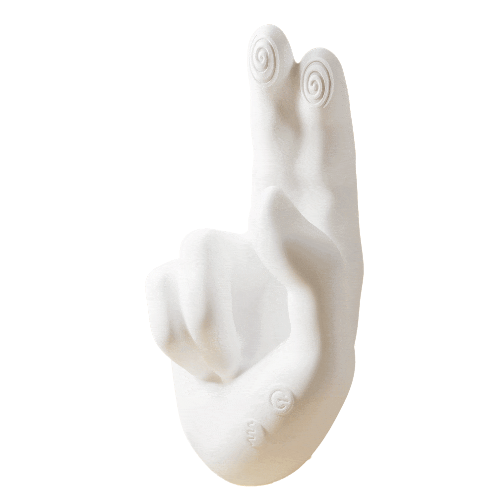 Bellvian™ Realistic Finger Flapping Clitoris G Spot Vibrator