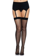 LacyNighty™ Butterfly Backseam Thigh Highs