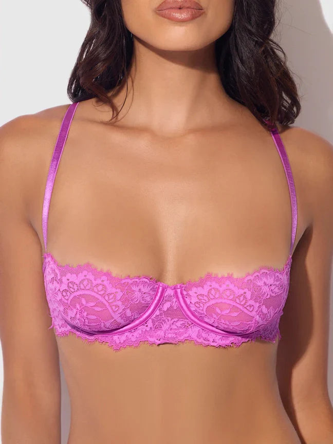 Bellvian™ Reanna Lace & Chain Bra, Garter & G-String Set