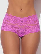 Bella Lace Crotchless Cheeky Panty