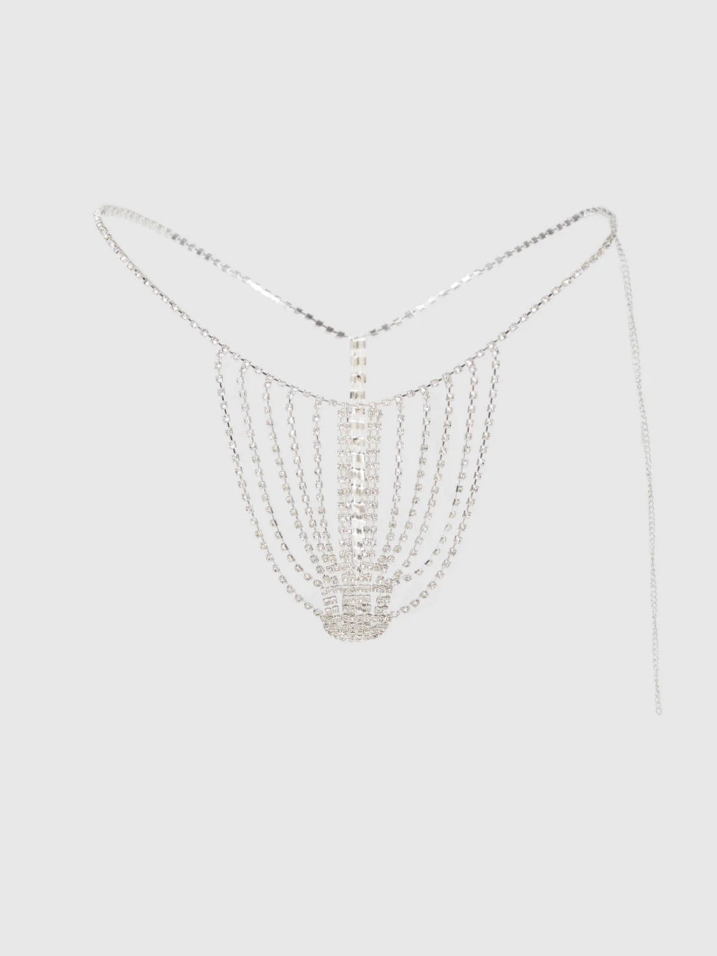 Bellvian™ Eclipse Chain Garter & Thong - body chain