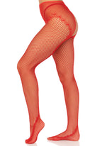 LacyNighty™ Crotchless Backseam Pantyhose