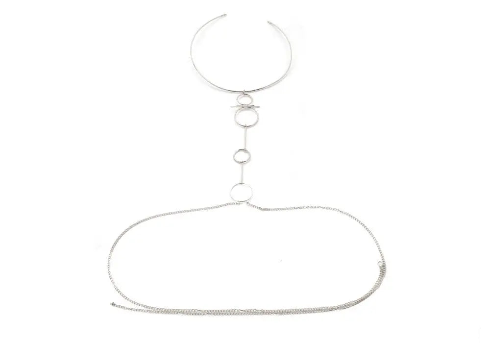 Glamorous Night Body Chain Necklace