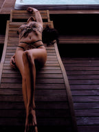 Leopard Flower Lace Lingerie Set