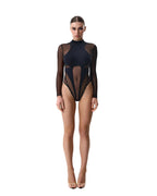 LacyNighty™ Body Mesh Black