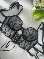 Adriana Noir Adjustable Set