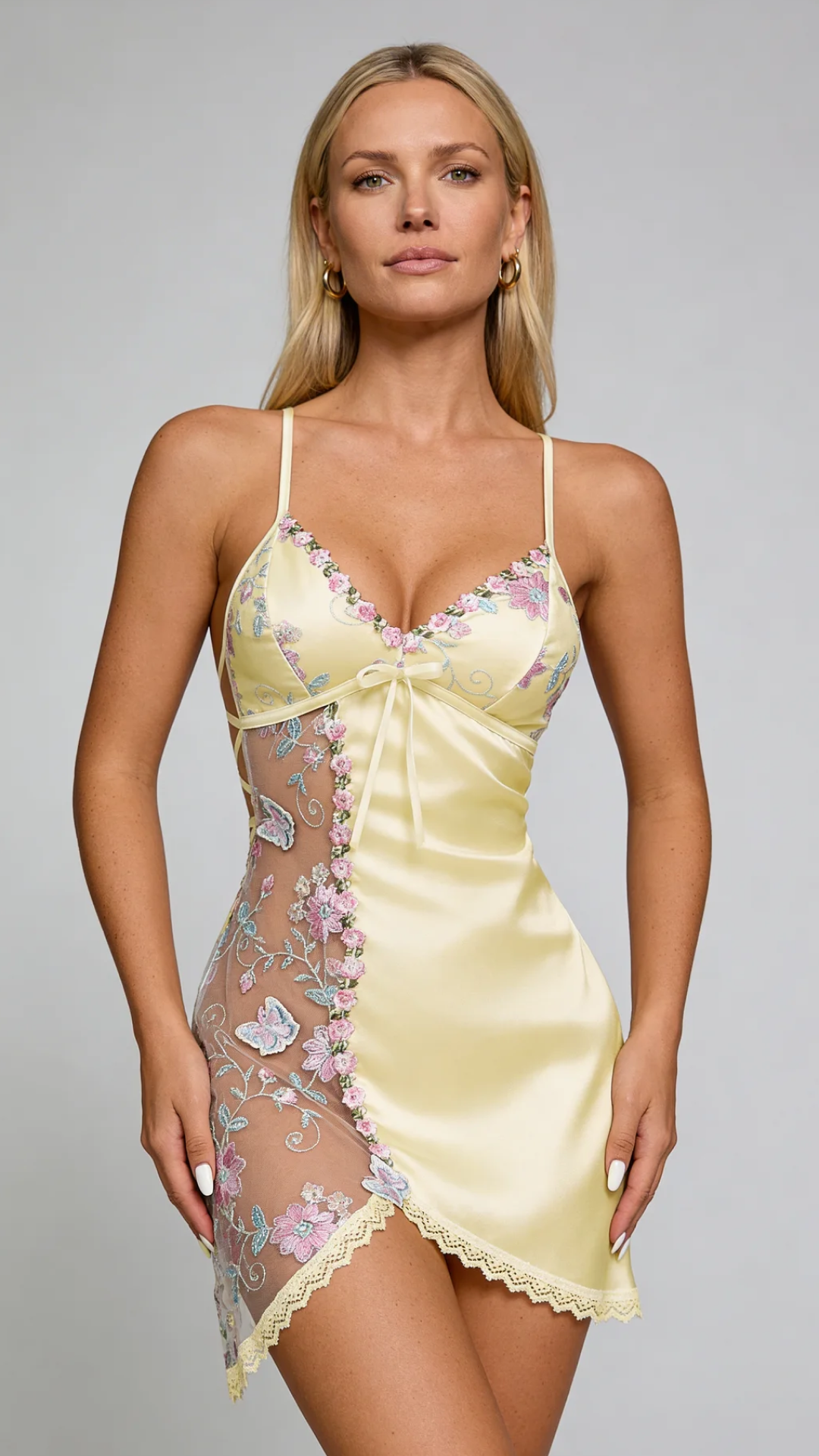 Bellvian™ Floral Lace Nightgown