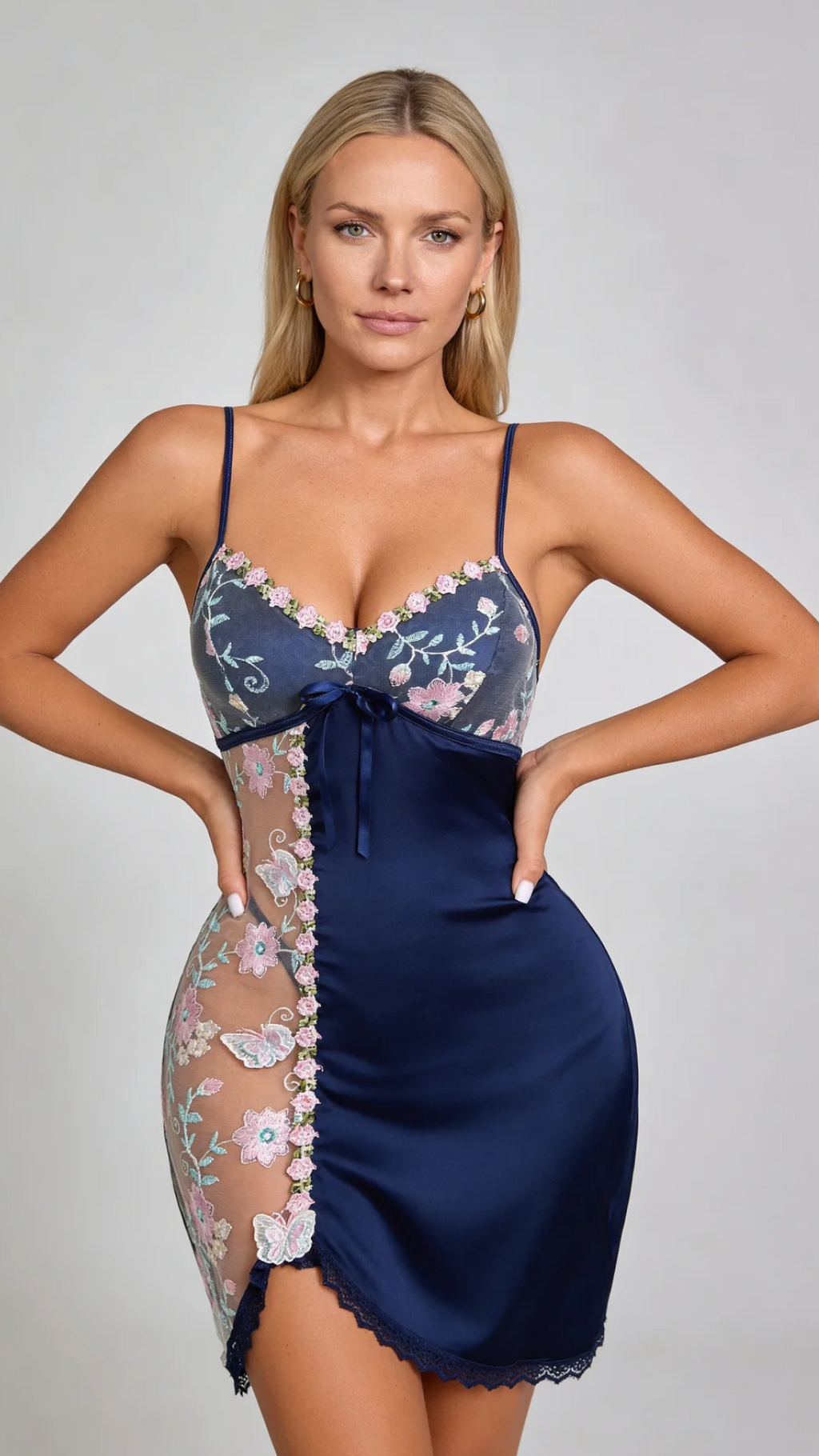 Bellvian™ Floral Lace Nightgown