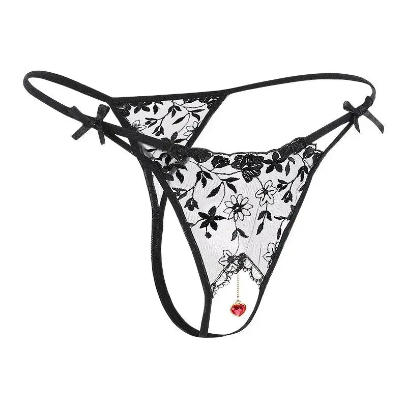 Bellvian™ Never Get Your Attention Crotchless G-String - Panties