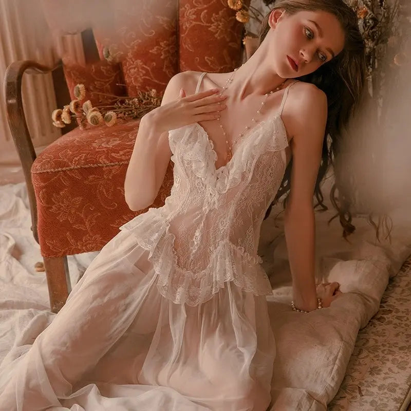 Bellvian™ Paint My Love Nightdress - Sleeping Wear