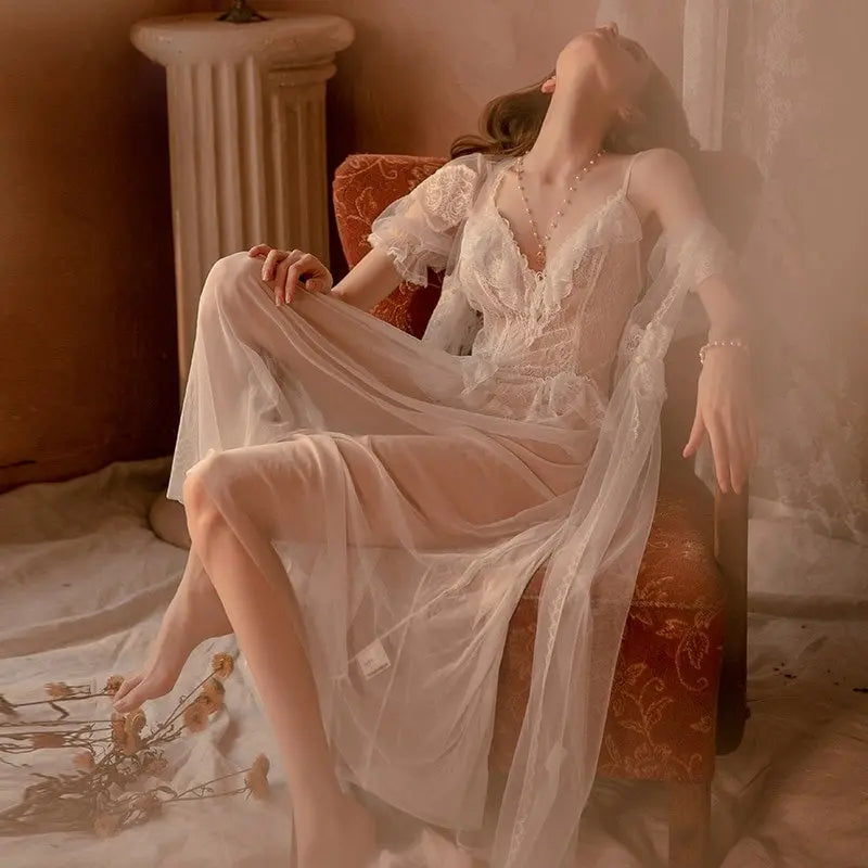 Bellvian™ Paint My Love Nightdress - Sleeping Wear