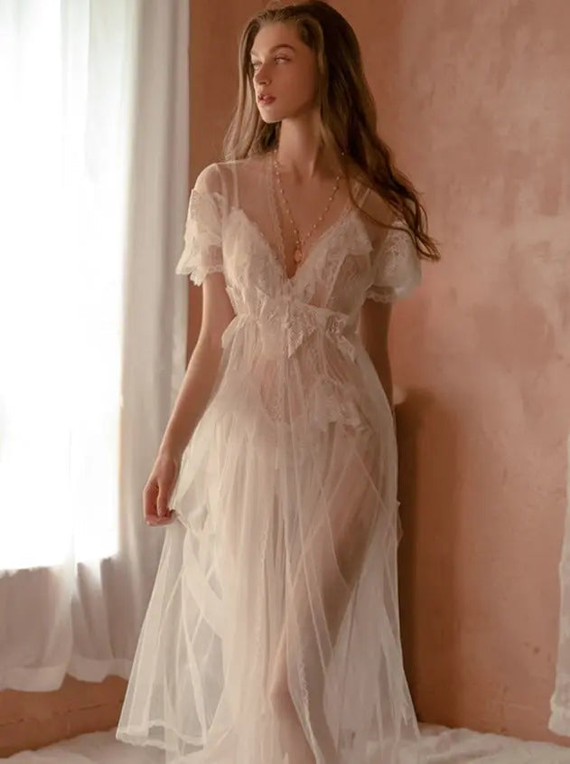 Bellvian™ Paint My Love Nightdress - Sleeping Wear