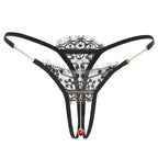 Bellvian™ Never Get Your Attention Crotchless G-String - Panties