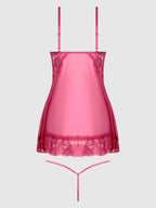 HARLOW LACE & MESH BABYDOLL & G-STRING SET