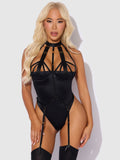 Devon Micro Strappy Harness Teddy Black
