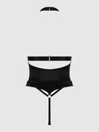 Devon Micro Strappy Harness Teddy Black