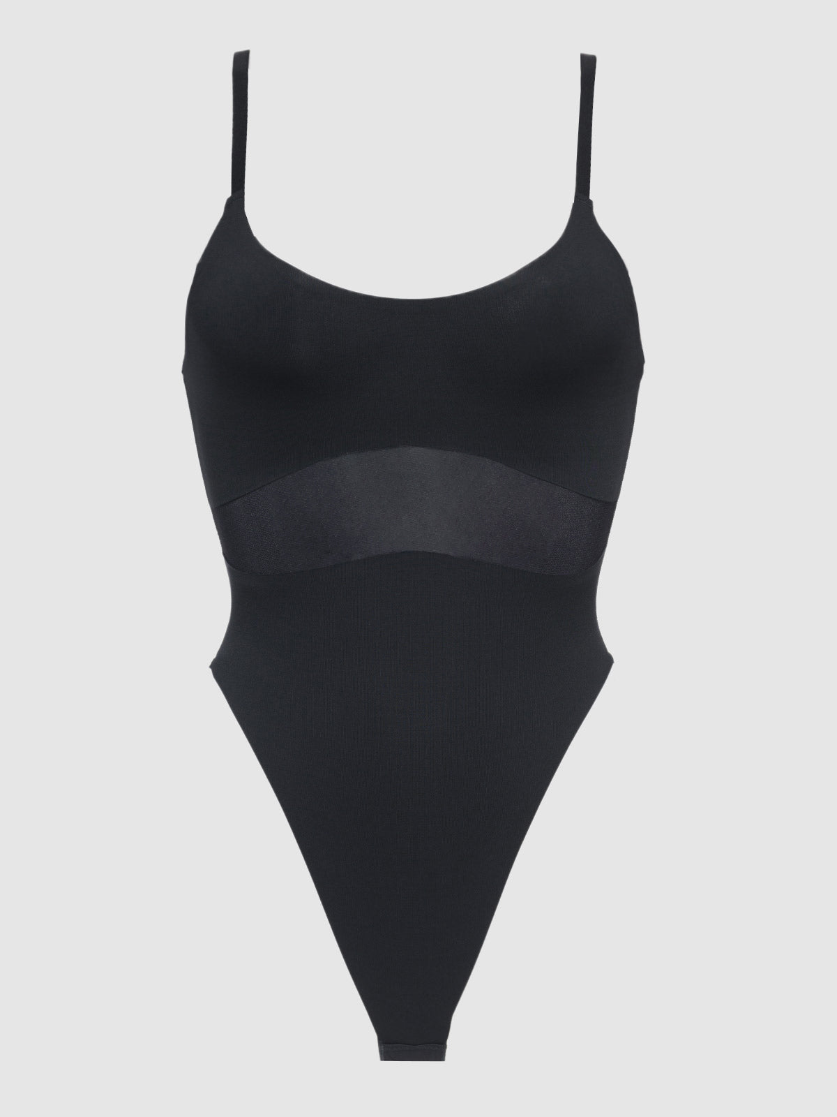 KATRINA MICRO & MESH HIGH HIP SHAPING BODYSUIT