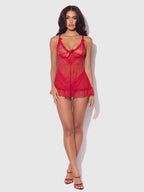 KIKI LACE BABYDOL & G-STRING SET