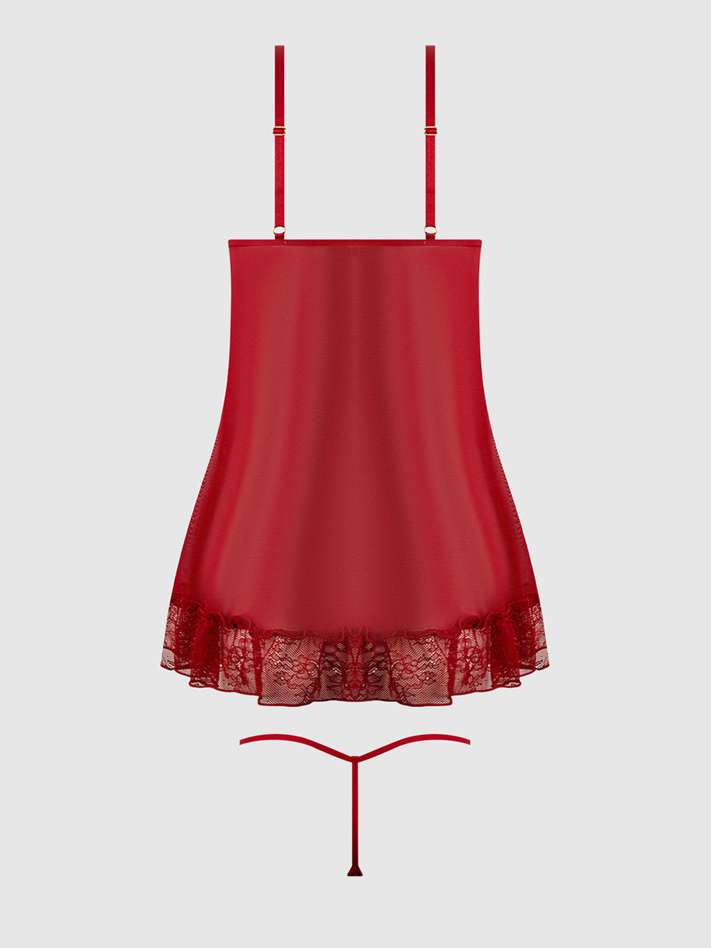 KIKI LACE BABYDOL & G-STRING SET