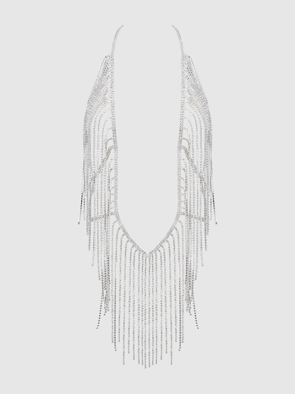 Bellvian™ Rhinestone Plunge & Fringe Teddy