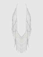 Bellvian™ Rhinestone Plunge & Fringe Teddy