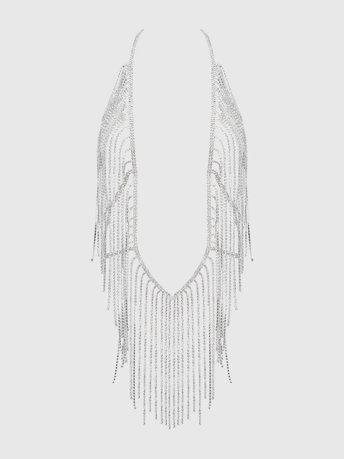 Bellvian™ Rhinestone Plunge & Fringe Teddy