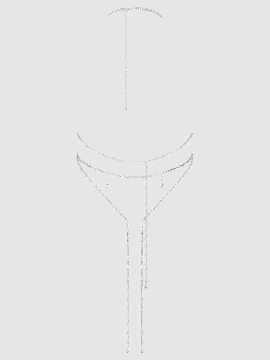 Bellvian™ Rhinestone Plunge & Fringe Teddy