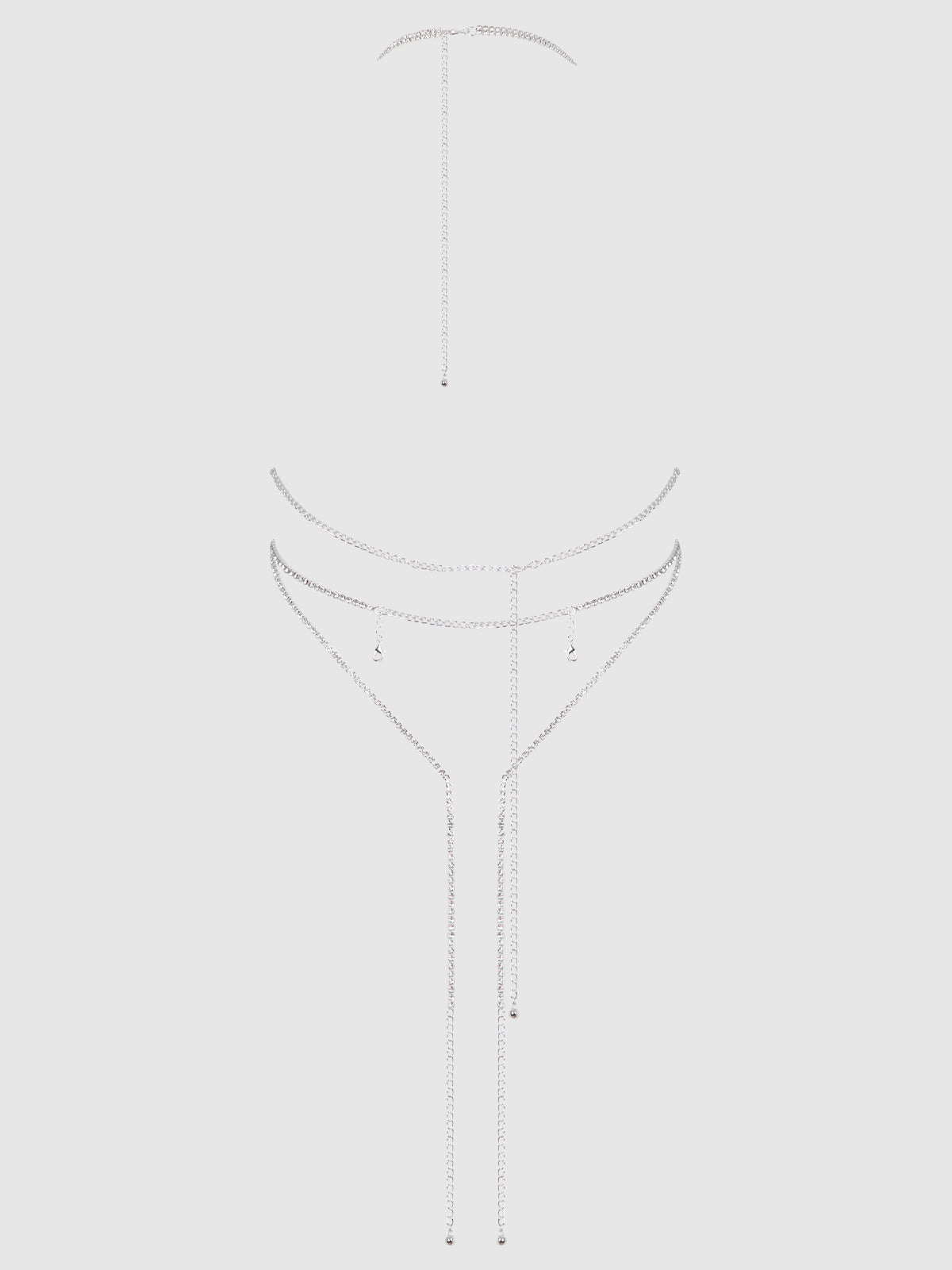 Bellvian™ Rhinestone Plunge & Fringe Teddy