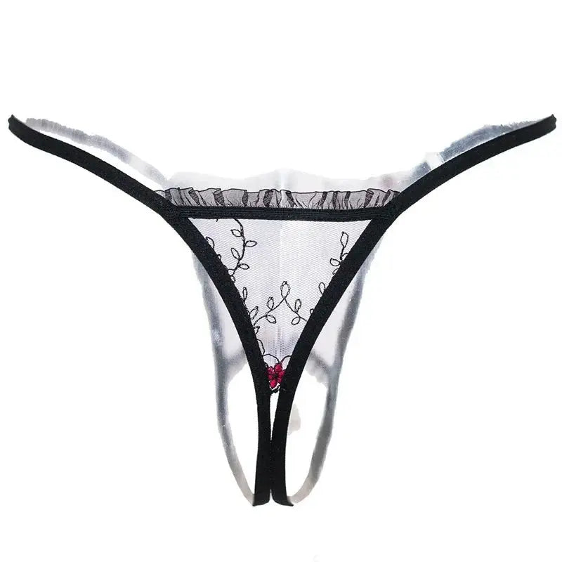 Bellvian™ Never Get Your Attention Crotchless G-String - Panties