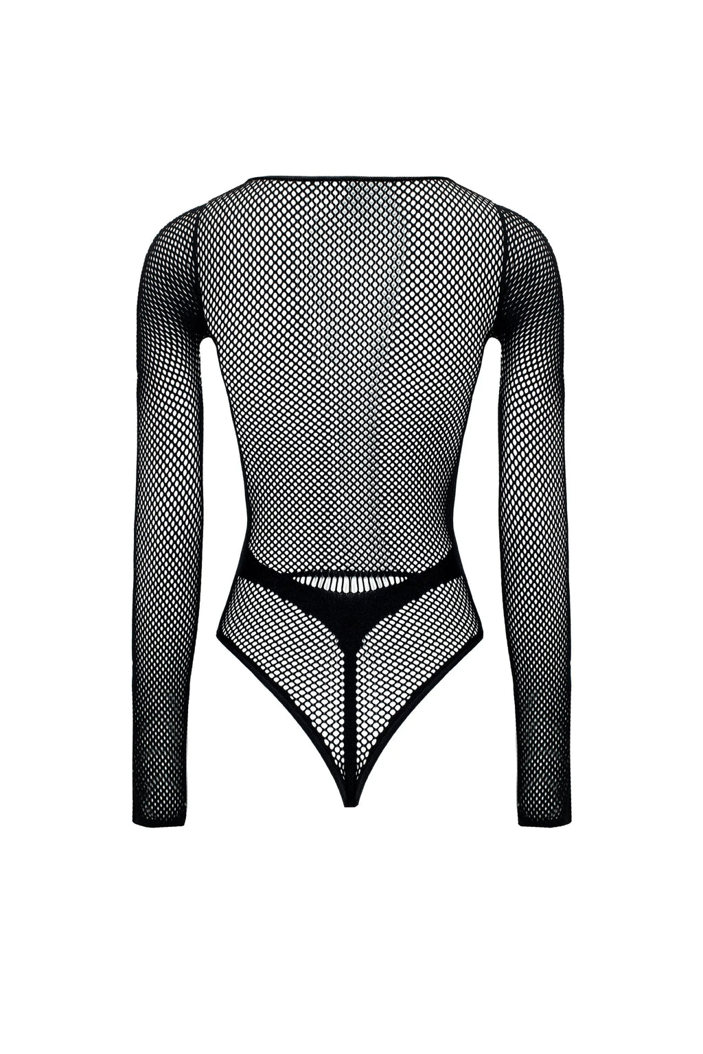 LacyNighty™ Body Mesh Black