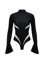 LacyNighty™ Body Microfiber Black