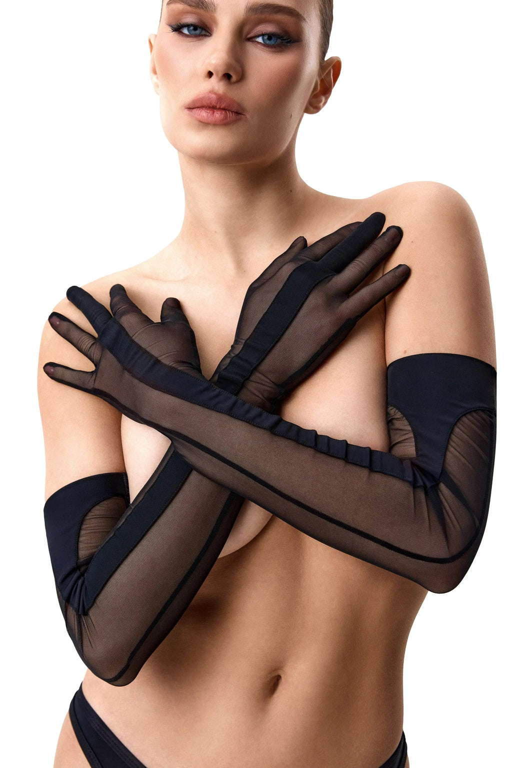 Gloves Mesh Black