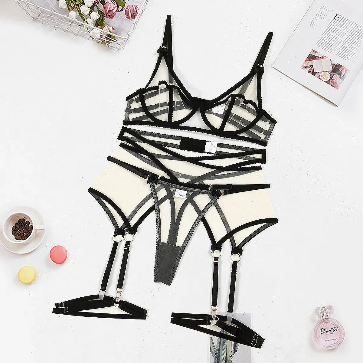 Bellvian™ Hiding In Your Eyes Lingerie