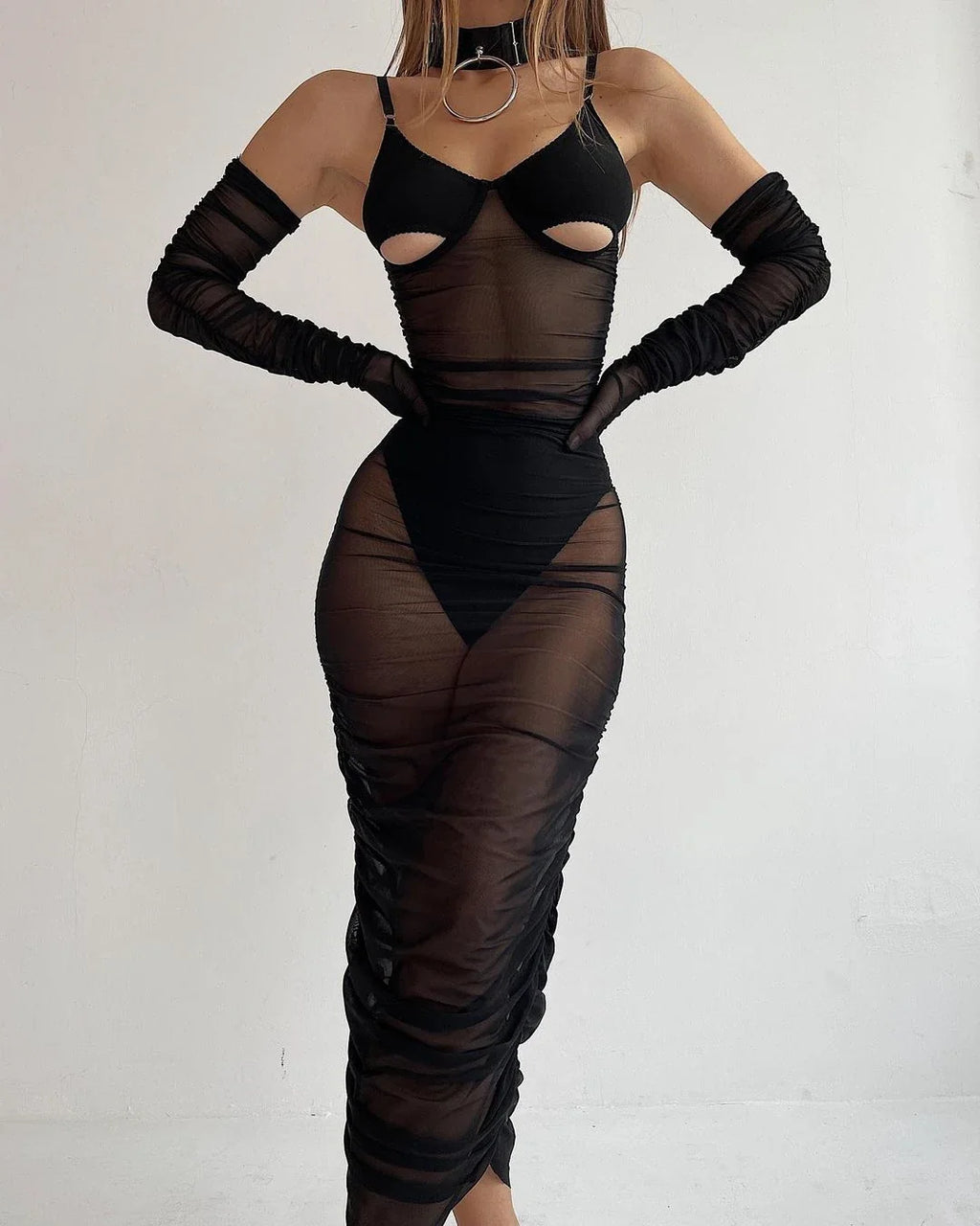 Bellvian™ Midnight Veil Dress