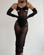 Bellvian™ Midnight Veil Dress