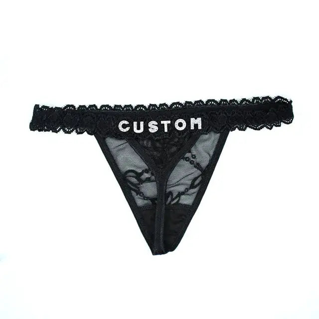 LacyNighty™ Customize Thong