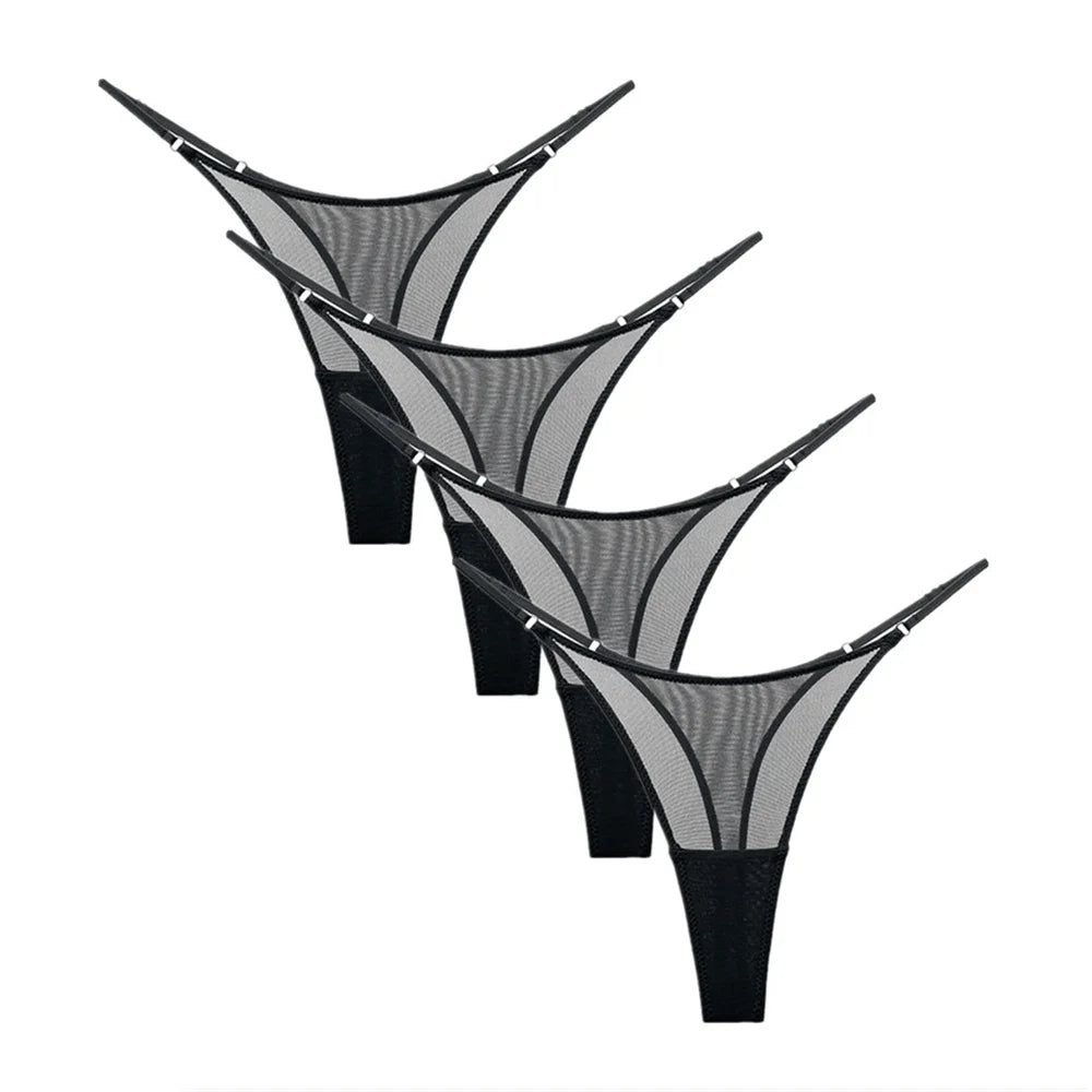 FlexFit Sheer Thong (4 Pack)