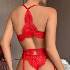 Lace Dreams 4-Piece Lingerie Set