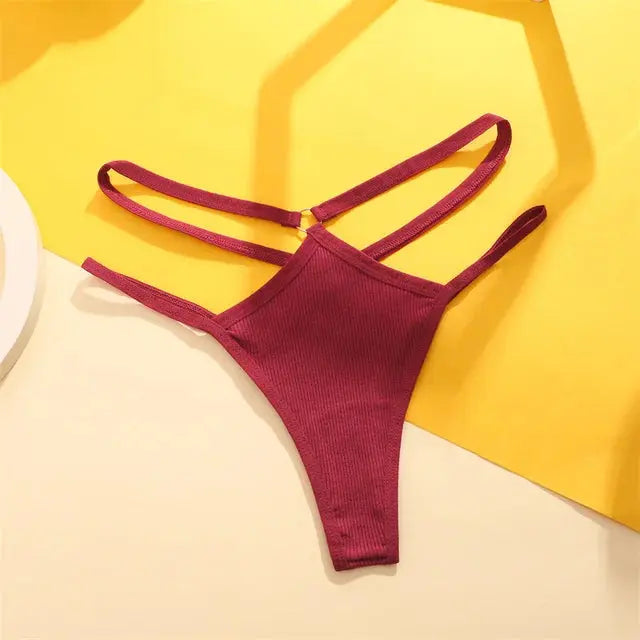 Bellvian™ Lustful Lines Thong - thong