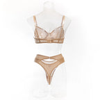 Barely There Mesh Lingerie Set