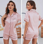 Bellvian™ Satin Dreams Pyjama Set - pajamas