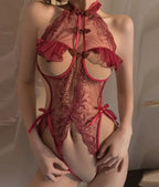 LacyNighty™ All Access Lace Teddy