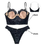 Free Falling Bra Set