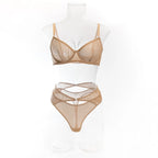 Barely There Mesh Lingerie Set